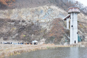 담수가 시작된 총 저수량 848만t 규모의 청도 풍각면 성곡저수지. 청도군 제공