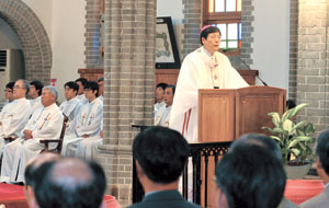 ▲15일 오전 11시 대구 계산주교좌성당에서는 