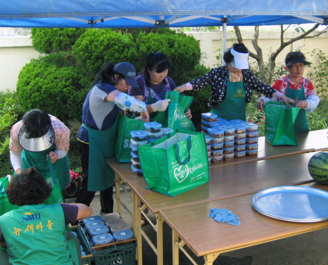 논공읍새마을부녀회(회장 이기순)는 21일 논공읍사무소에서 읍·면 새마을회원 25명이 참석한 가운데 