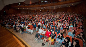 지난달 7일 대구 북구 경북대 대강당에서 열린 두 번째 소셜토크콘서트에는 2천여 명이 넘는 지역 청년들이 좌석을 빈틈없이 채웠다.