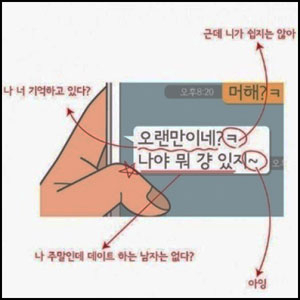 이성 문자 풀이 