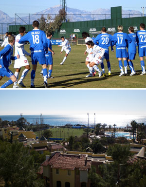 대구FC가 이번 겨울 전지훈련을 가는 터키 안탈리아의 축구장 캠프 모습. 대구FC 제공