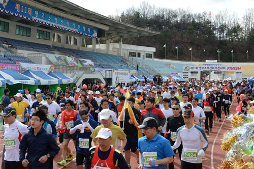 다음 달 6일 영주 시민운동장에서 열리는 