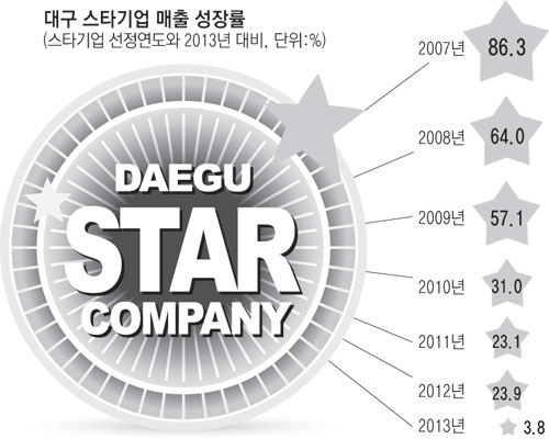 대구 스타기업들이 지역 경제를 이끌고 있다. 자동차 부품업체인 성진포머는 스타기업 선정 이후 월드클래스에도 선정되는 쾌거를 거뒀다. 성진포머 제공