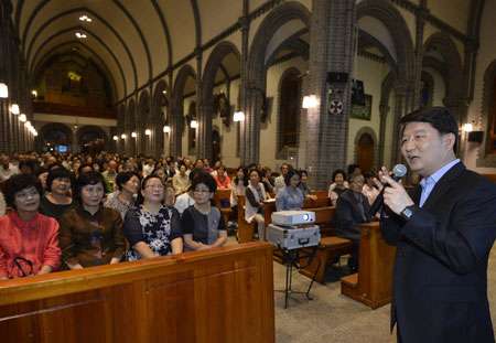 4일 오후 천주교대구대교구 주교좌 계산성당에서 열린 