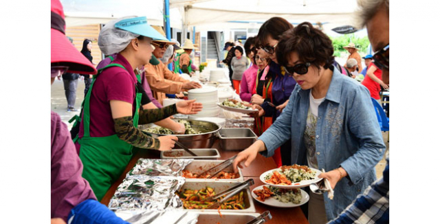 평창 산채으뜸마을 곤드레축제