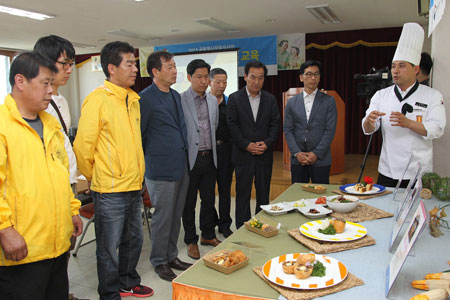 예천 용궁 순대국밥과 오징어불고기 등이 최근 요리 프로그램 