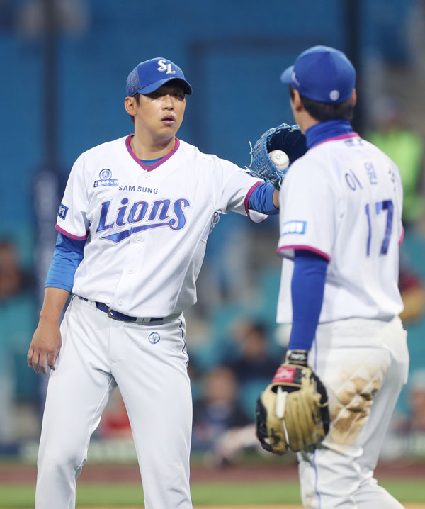 10일 오후 대구 라이온즈파크에서 열린 