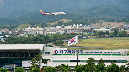 상반기 항공교통량 최고치를 경신했다. 사진은 대구국제공항. 매일신문 DB