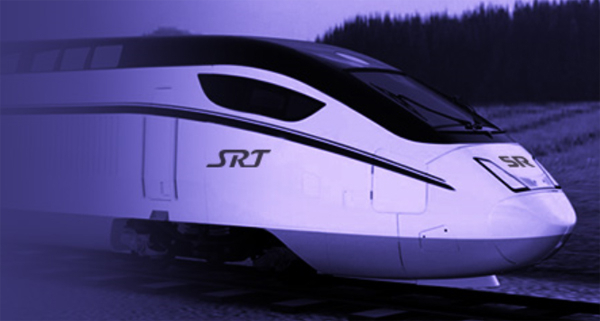 SRT 열차. SRT 홈페이지(www.srail.co.kr)