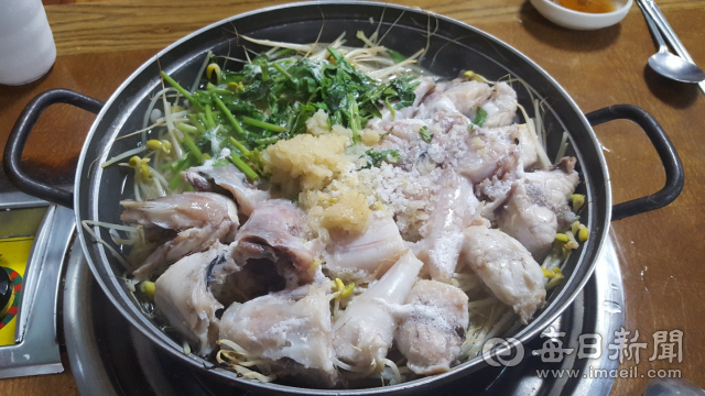 영주에는 여러 맛집이 있다. 사진은 아침식사로 추천을 많이 받았던 복어지리.