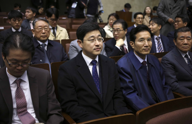 1일 오전 대법원에서 열린 양심적 병역거부자의 병역법 위법 관련 선고를 위한 대법원 전원합의체에서 병역법 위반으로 기소된 
