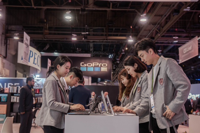 대구지역 청년들이 CES 2019와 실리콘밸리에 입성했다. 대구시 제공