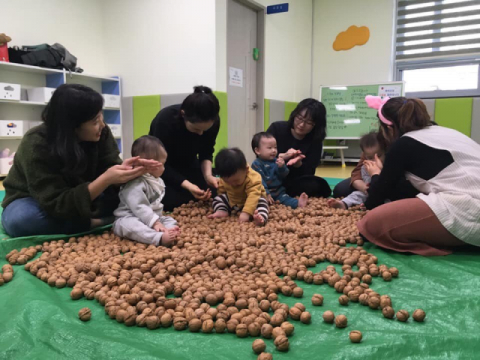 지난해 달서가족문화센터가 선보인 영유아 수업 장면. 달서문화재단 제공