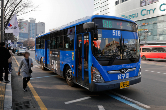 대구 시내버스. 매일신문DB