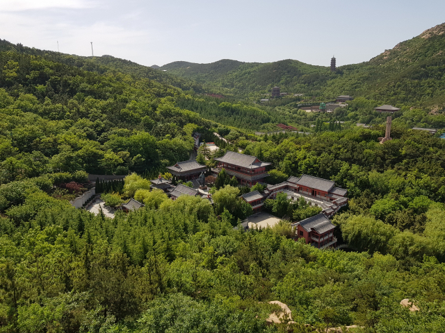 중국 위해시 장보고 기념관 전경.