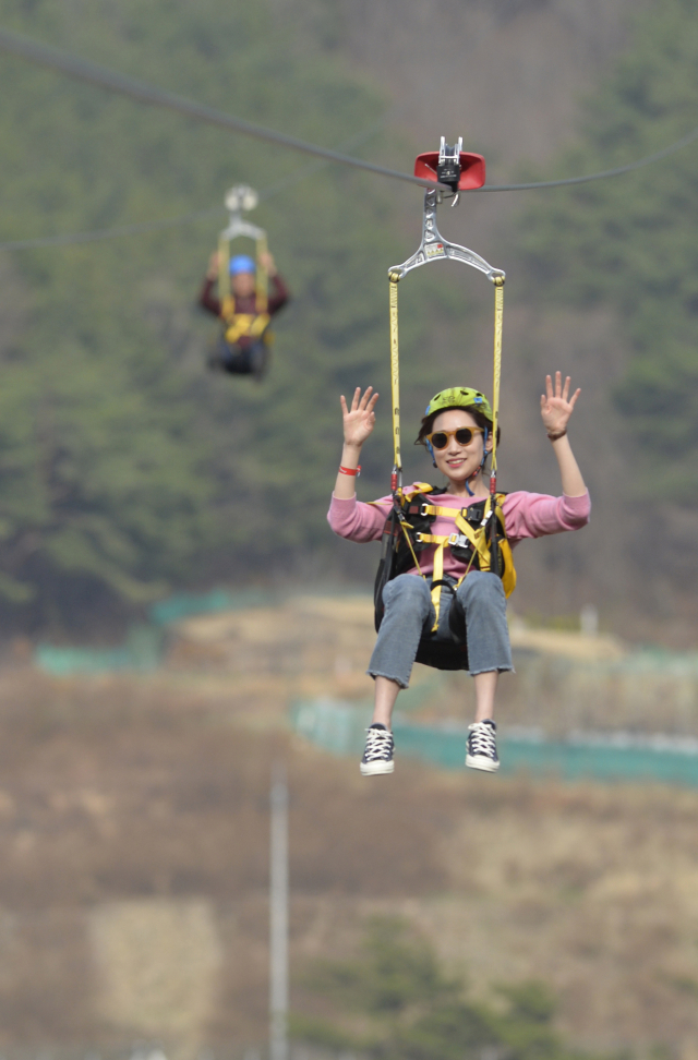 운주산승마자연휴양림에 새로 조성된 포레스트캠프