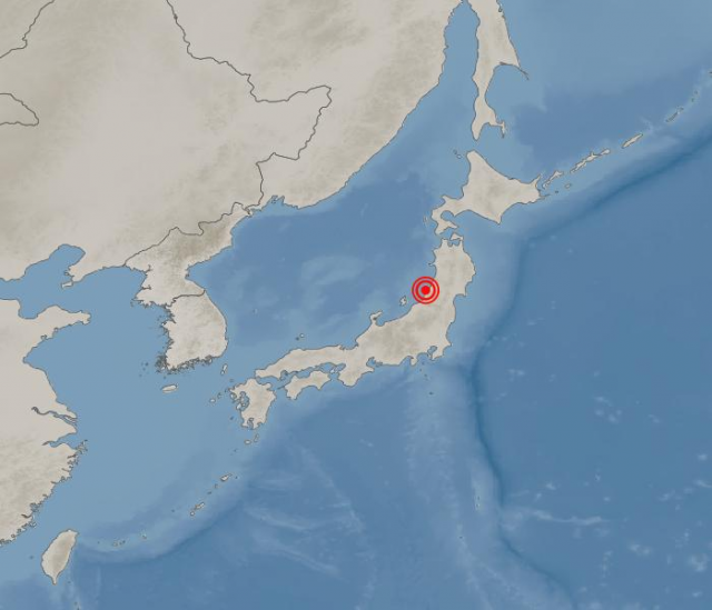 [속보] 일본 도쿄 북쪽 야마가타현 해역 규모 6.8 지진 