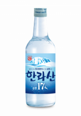 한라산소주의 저도주 제품 한라산 17