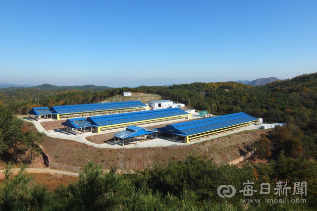 경북 울진군 근남면에 총 사업비 171억원이 투입돼 최신 정보통신기술을 접목한 스마트 축산단지가 조성될 예정이다. 울진군 제공