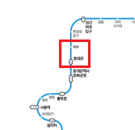 서울 지하철 4호선 노선도 동대문역~혜화역 열차 고장 사고 간. 네이버