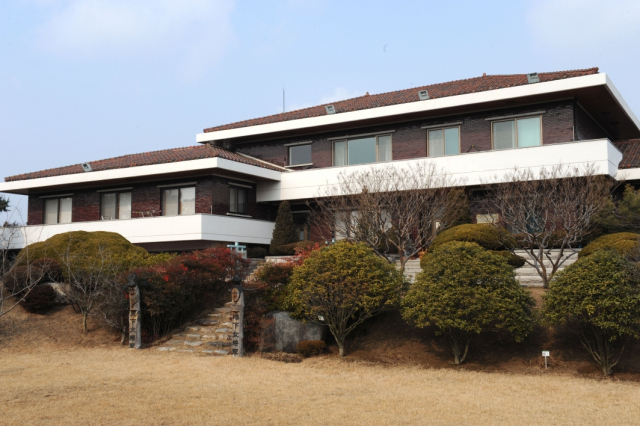 대구 북구 산격동 경북도청 옛 공관 전경. 경북도 제공