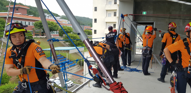 경북소방학교 인명교육사 1급 교육 실시. 경북소방본부 제공