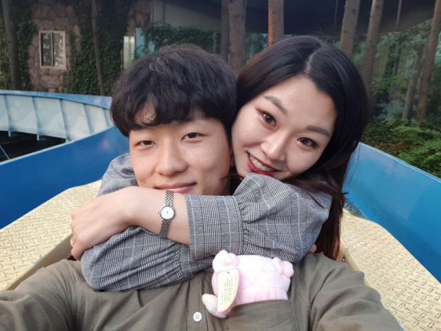 예비부부 김성훈♥윤하은 씨. 고구마웨딩 제공