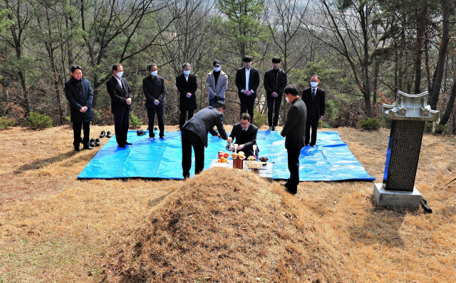 고 박일분 여사 16주기 추도식. 경북대 제공