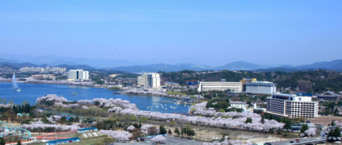 경주 보문관광단지 전경. 경북문화관광공사 제공