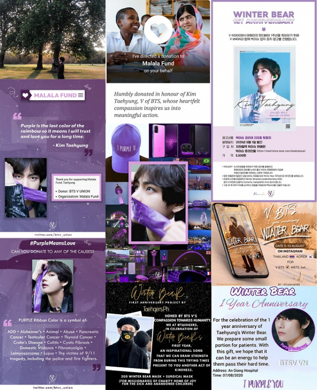 사진. 각 팬베이스 SNS