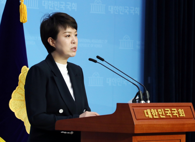 미래통합당 김은혜 대변인. 연합뉴스