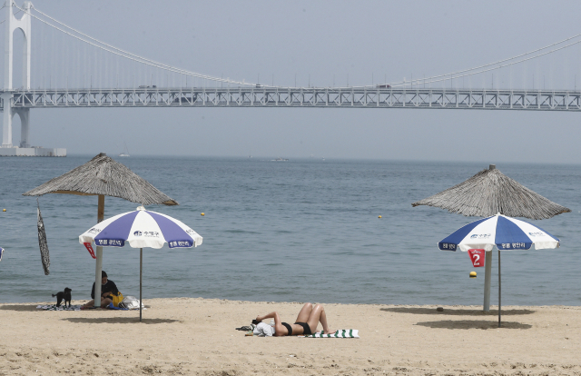 부산 광안리 해수욕장. 자료사진. 연합뉴스