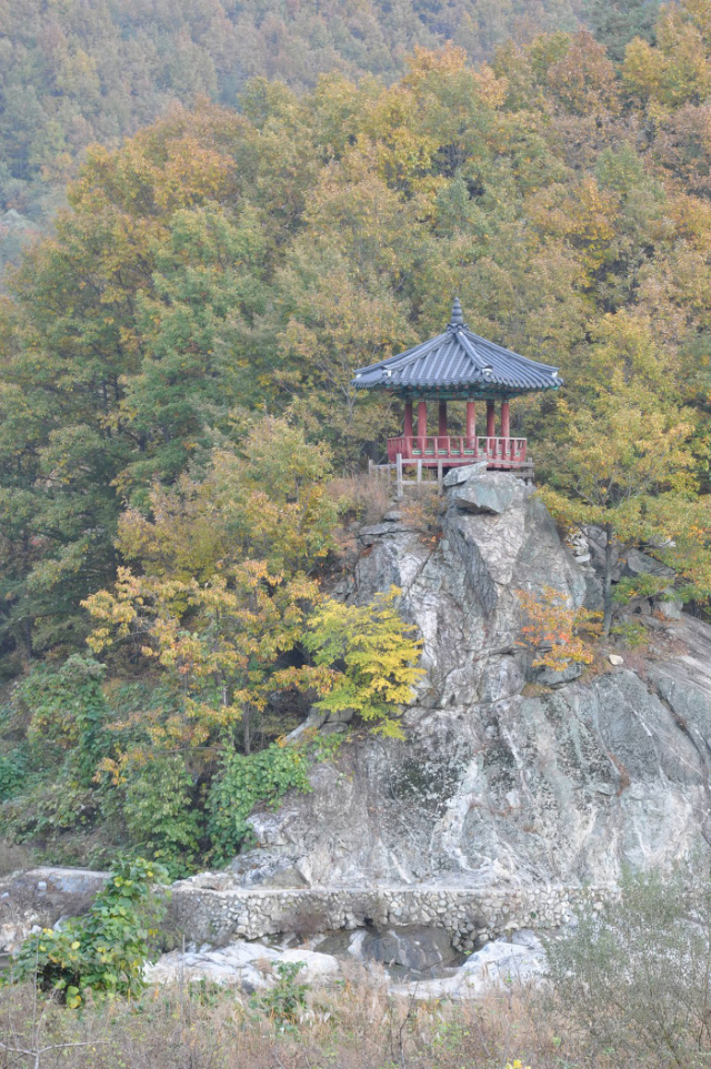 성주 무흘구곡 중 제3곡 무학정.