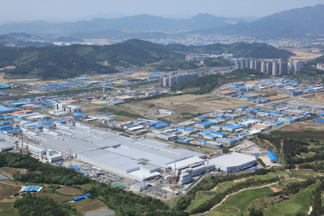 구미 4국가산업단지에서도 마스크 제조가 가능해졌다. 구미 4산단 일대 전경. 구미시 제공