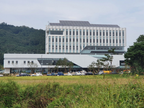 마무리 공사가 진행 중인 정부 경북지방합동청사. 경북도 제공