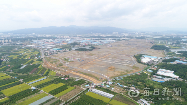 한국산업단지공단이 조성 중인 경산4일반산업단지 모습. 산단공 제공