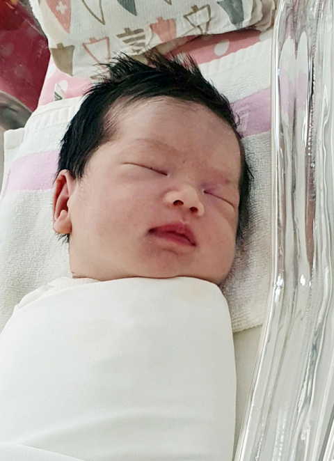 이은애(38)·이정규(30·대구시 달서구 도원동) 부부 첫째 딸 축복이(3.4kg)