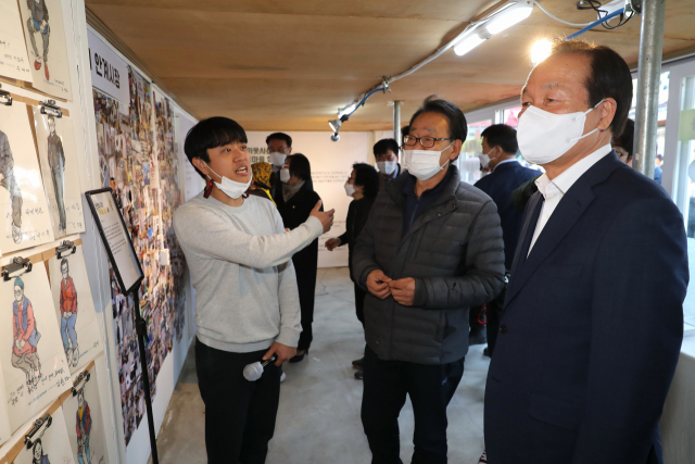 경북 의성군 서부 7개면의 경제 중심인 안계전통시장에 