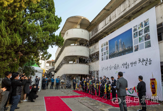 지난 13일 열린 대구 동인시영 재건축 착공식. 공공(LH) 참여형 가로주택정비사업 대구 1호로, 지상 21층에 행복주택 101호를 포함해 373가구를 짓는다. 김태형 선임기자 thk@imaeil.com