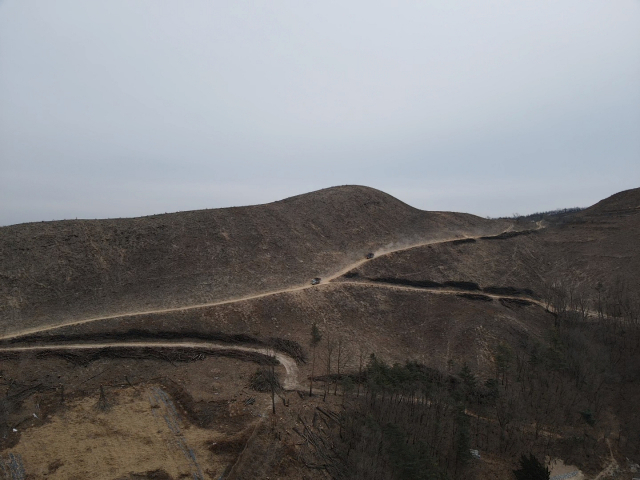 경북 안동 남후면 안동 산불 현장