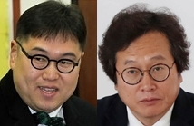 김용민, 황교익. 매일신문DB, 연합뉴스