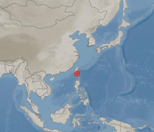 대만 카오슝 지진. 기상청