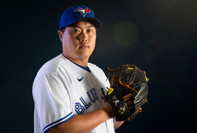 미국 프로야구 메이저리그(MLB) 토론토 블루제이스 류현진. 연합뉴스