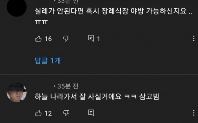 온라인 커뮤니티 캡처