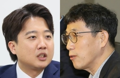 이준석, 진중권. 연합뉴스