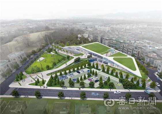 경북 경산시가 2025년 개관을 목표로 추진 중인 임당유적전시관 조감도. 경산시 제공