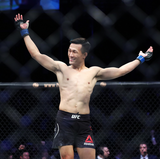 UFC 파이터 정찬성. 연합뉴스