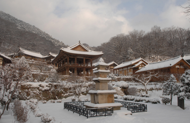 부석사 설경. 영주시 제공