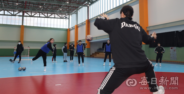 25일 오전 대구시체육회 스포츠단훈련센터 